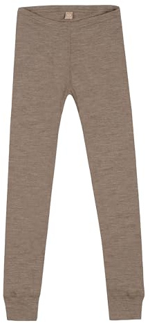 Dilling Kinder Merino Leggings aus 100% Bio Merinowolle Slim Fit Base Layer atmungsaktiv