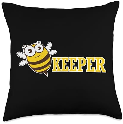 Bee Keeper Throw Pillow
