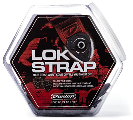 Jim Dunlop Ergo Lok Strap Strap Retainer System Display Jar