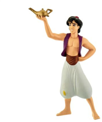 Bullyland 12454 - Spielfigur Walt Disney Aladdin, ca. 12,5 cm, detailgetreu, ideal als kleines Geschenk für Kinder ab 3 Jahren