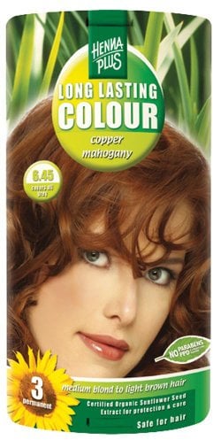 Hennaplus 49141 Long Lasting Colour 6,45 Copper Mahogany