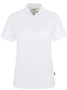 HAKRO Damen Polo-Shirt Classic - 110 - weiß - Größe: L