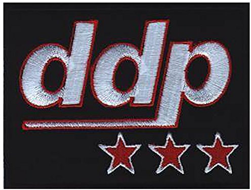 DDP - Aufnäher, Farbe: Schwarz/Weiß/Rot