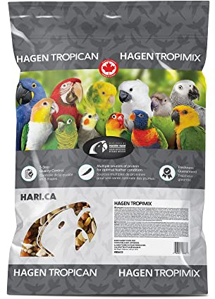 Tropimix Lovebird & Cockatiel Mix, 3.63kg, Gourmet Blend for Small Parrots