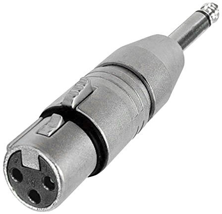 Neutrik NA2FP XLR Female to Mono Jack Adaptor