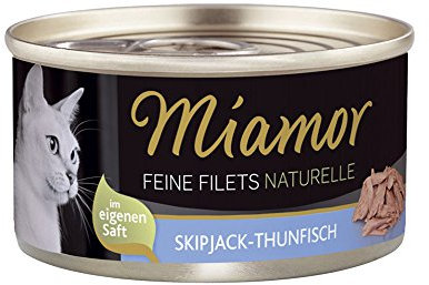 Miamor Feine Filets Naturell Skipjack-Thunfisch 24x80g