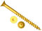 Forgefix ForgeFast Boîte de 100 vis à bois Torx compatibles ZY 4 x 60 mm