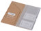 Travelers Notebookeinlagen Pouch + Folder Braun & lichtdurchlässig