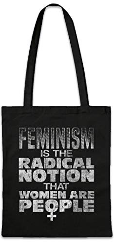 Urban Backwoods Feminism Is The Radical Notion That Hipster Bag Beutel Stofftasche Einkaufstasche