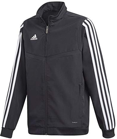 adidas Kinder Jacke TIRO19 PRE JKTY, Negro/Blanco, 152 (11/12 años), DT5270