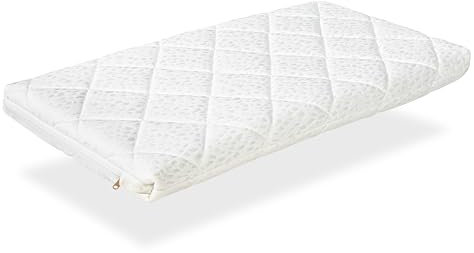 DORMISSIMO Babymatratze 90x40 Baby Star Höhe 7 cm, Matratze für Beistellbett & Wiege. Nässeschutz und Luftkanälen