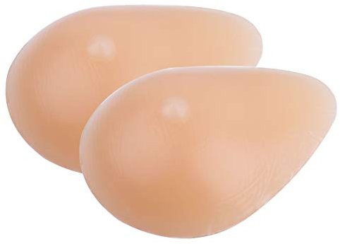 TiaoBug Prothèse Mammaire Silicone Mastectomie Faux Seins Crossdresser Poitrine 1 Paire Chair 85g