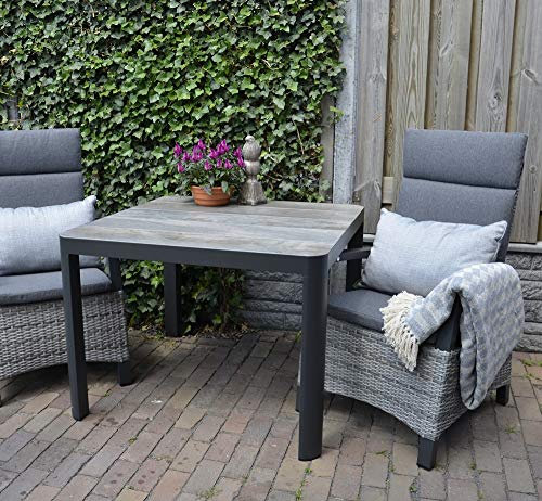 Tisch Castilla Negro 100x100cm