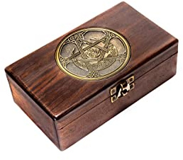 Dean Winchester's Wooden Bullet Box from Supernatural - With or Without Dummy Rounds (Bullet Box Only)