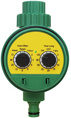 Temporizador de Riego Automatico, Temporizador de Agua para Manguera de jardín Temporizador de riego programable, para Jardín Hierba Planta de Invernadero