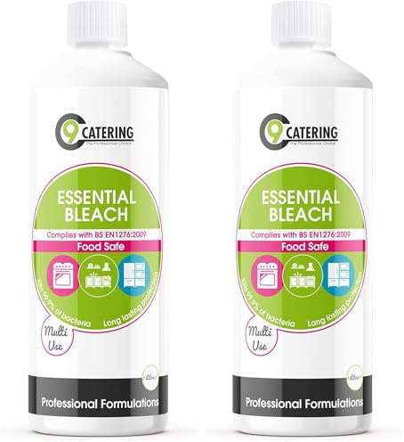 C 9 Catering Essential Bleach - 1 Litre (Pack of 2)
