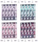 NICENEEDED 16 Blatt Süße Koreanische Aufkleber, Kaninchen-Koreanische Deko-Aufkleber, Gothic Fairy Tales Kpop Potocard Aufkleber Bunte Selbstklebende Aufkleber