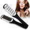 HuYiGGZ Hair Straightening Brush Double-Sided Clamp Bristle Styling Tool Hair Straightener Smoothing Brush Portable Hair Styling Comb for Home Travel
