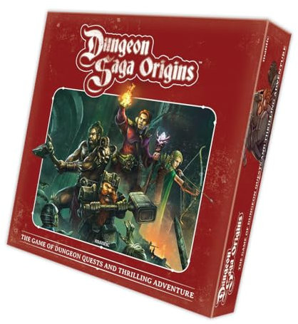 Mantic Dungeon Saga Origins Core Box - Miniaturenkriegsspiel für 1-5 Spieler ab 10 Jahren - German Language