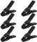 6-Piece Spring Clamps 4-inch Tarp Clamps Heavy Duty Woodworking Clips Spring Clips Metal Clamp Large Clamps Pool Cover Backdrop Stand Photograph Clamps