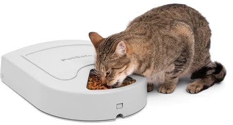 PetSafe Futterautomat für 5 Mahlzeiten für Hunde und Katzen, Futterspender, Mahlzeiten planen, 5 Schalen für je 237 ml (1 Cup)