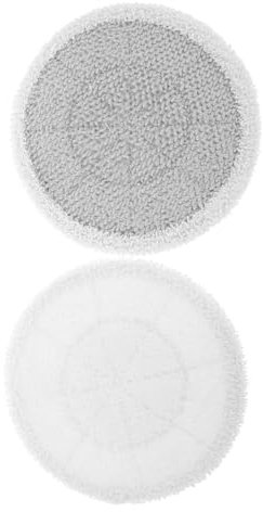 TOGEVAL 2pcs Professional Steam Mop Pads Flat Mop Pads Head for Wet Dry Mopping and Home Cleaning