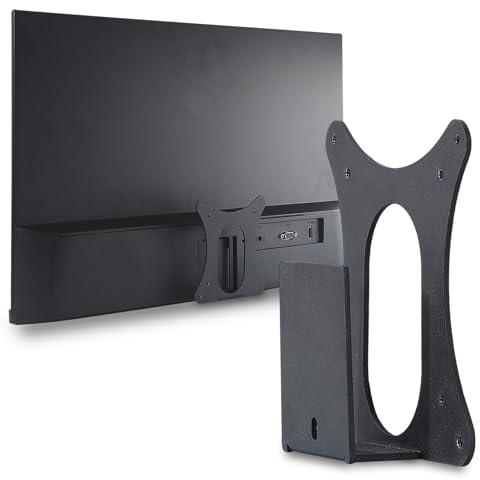 M24h VESA-Adapter kompatibel mit HP Monitoren (passend für M24h, M27h, 527sh, 524sh) – Wandhalterung 75x75 bis 100x100