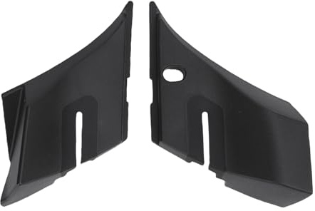Coppia di coperture per cerniere della griglia del parabrezza, lato sinistro e destro, pannello di rivestimento della presa d'aria, sostituisce OE 15946001 e 15946002, cappucci