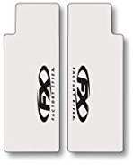Factory Effex (06-38008) schwarze obere Gabel Shield Grafik