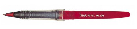 Cartridge for Pentel Tradio Stylo Ink Pen/MLJ20-B Red