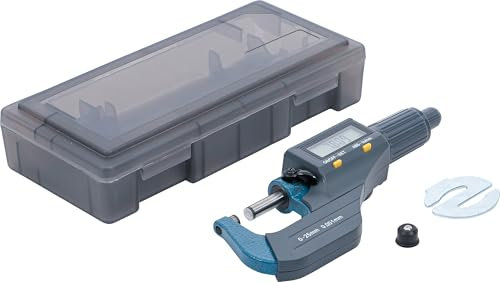 BGS 8427 | Digital-Bügelmessschraube | 0 - 25 mm | Digitaler Mikrometer / Mikro-Messschieber