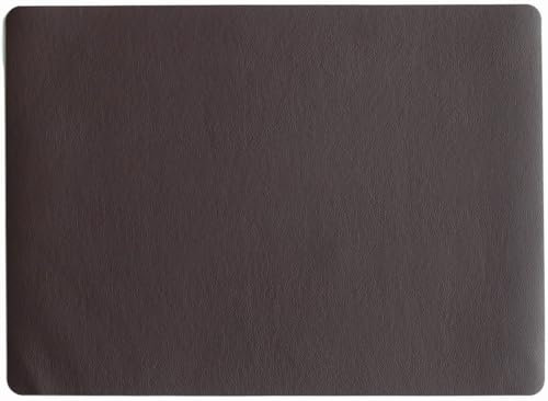 ASA Tischset Lederoptik, Kunstleder, Braun, 28 x 38 cm