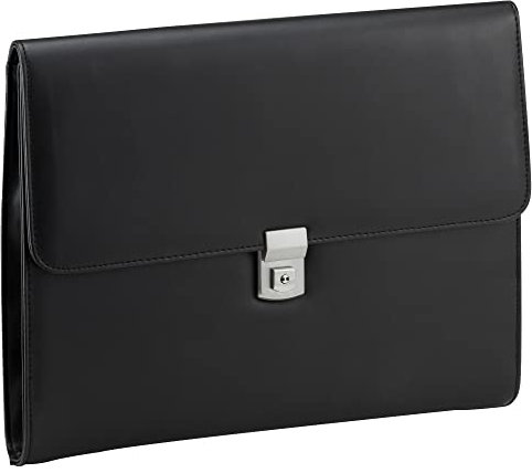 D&N Business Line Aktentasche, 36 cm, 6L, Schwarz