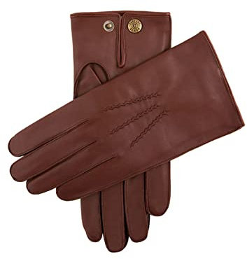 Dents Burford Men's Cashmere Lined Leather Gloves