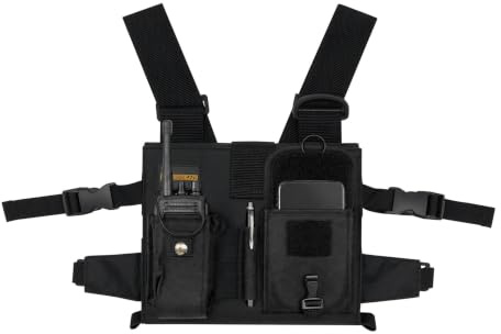 Gig Gear Two Hand Touch Tablet Chest Harness for 9.7” Devices. Compatible with iPad/Galaxy/Surface - Rugged, Heavy Duty, Durable Case