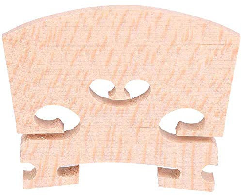 5 Stück Violine Brücke, Ahorn Holz Geige Brücke Violin Bridge Set Musikinstrument Zubehör(1/4)