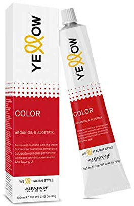 ALFAPARF Permanent Hair Color 100ml 9.4 Light Blonde Copper Yellow Color Argan Oil