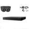HIKVISION 8MP CCTV 4K UHD DVR 8CH SYSTEM OUTDOOR 2X VIVID HD CAMERAS SECURITY KIT UK (2TB HDD, GREY)