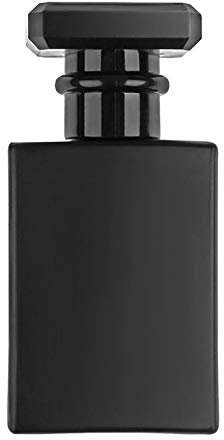 Botella de perfume negra 30ml atomizador vacío, Black