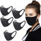 Boolavard 5 x Anti-Staub-Mund-Gesichtsmaske, schützt Bandana, Sturmhaube, Unisex, wiederverwendbar, modisch, waschbar