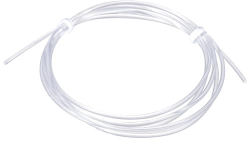 sourcing map PMMA Lateral Brillo Fibra Óptica Cable 1,5mm 1M para LED Luz Guía en Hogar, Hotel