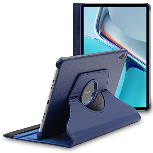 ebestStar - Cover per Huawei MatePad 11 (2021), Custodia Protezione Rotazione 360, Pelle PU, Blu scuro