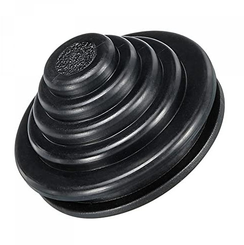 sourcing map Rubber Grommet Mount Hole 25 mm Conical for Wire Protection of Thick Plate, Pack of 12