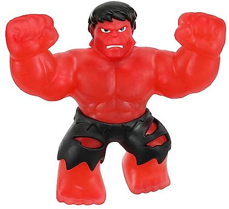 Heroes of Goo Jit Zu Goo Shifters the Marvel Stretchy Red Smash Hulk. Super Mushy Marvel 4.2-Inch Toy Figure. Crush the Core!
