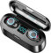 MUVLUX Bone Conduction Headphones Wireless Digital Display Touch-Control Wireless Bluetooth Earphones TWS-Headphones In Ear Earbuds Headset Ipx5 LP8