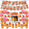 Hilloly Chainsaw Man Birthday Party Supplies, 32 Pcs Chainsaw Man Theme Decorations,Chainsaw Man Party Supplies Set, for Chainsaw Man Theme Party for Kids Teens Fans