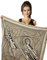 Halstuch Damen Seidentuch 90x90cm | Bandana Seide Satin | Kreuzfahrt Tuch Frühling Sommer Style Stola | Business Style Geschenk Frau Mutter Tochter (13)