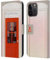 Head Case Designs K5 I Love London Leder Brieftaschen Handyhülle Hülle Huelle kompatibel mit Apple iPhone 15 Pro Max