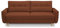Furniture-Adamski Schlafsofa BRUNO Sofa mit Schlaffunktion und Bettkasten, Klappsofa, Schlafcouch 230 x 100 x 90 cm, Couch in Veloursstoff, Farbe: Rot