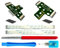 ElecGear 2X USB-C Ladeanschluss PCB Ersatz für PS4 Controller der 1. Gen, Upgrade DS4 von Micro-USB Eingangsanschluss auf USB-Typ-C-Anschlussadapter für JDS-001, JDS-011 und JDS-030